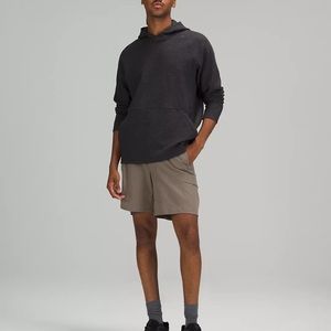 Lululemon At Ease Hoodie Charcoal Size L